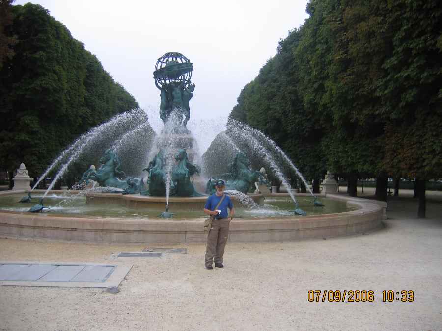 Jardim de Luxembourg.