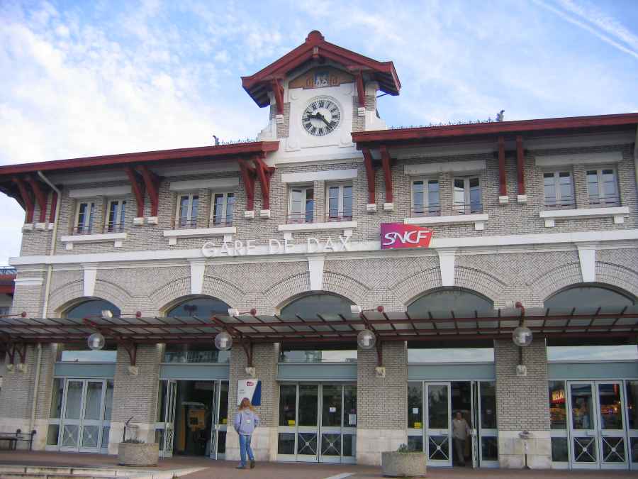 Gare da cidade de Dax. 