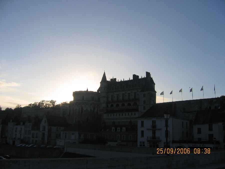 Castelo de Amboise, inicio de uma nova jornada. 